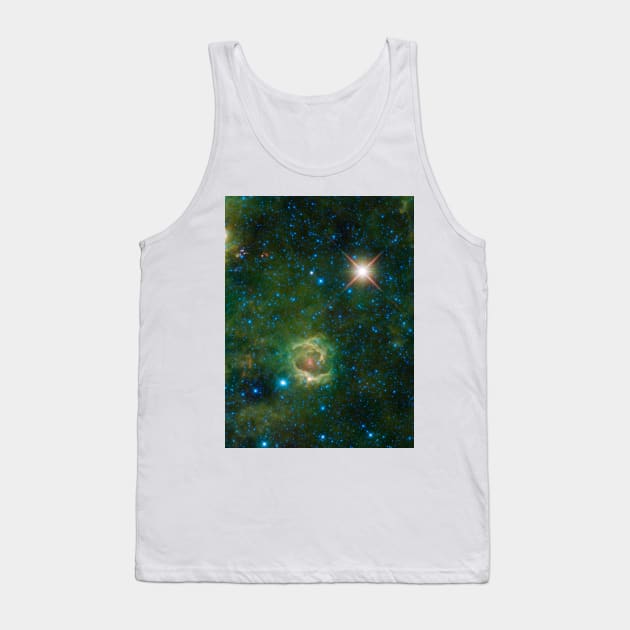 Space Tank Top by NoMonkeyB